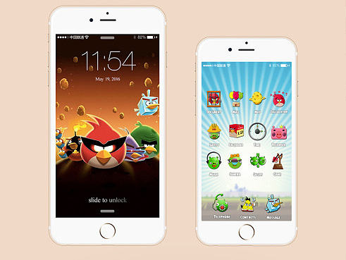 愤怒的小鸟主题icon图标