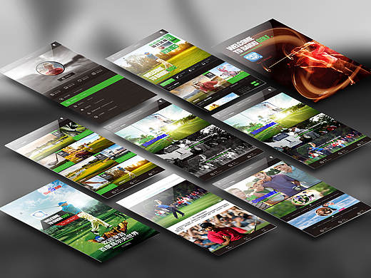 百度高爾夫界面（個(gè)人主頁(yè)-ZMTc2Njg3NDA=） - APP界面 - 站酷設(shè)計(jì)師njp854856123原創(chuàng)素材 - 站酷ZCOOL