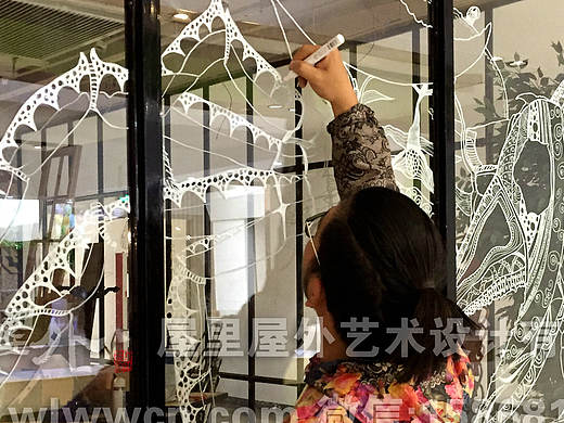 胖二哥肉蟹煲（椒江店）(墙绘涂鸦）