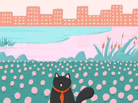 春天在哪里，春天在小狗狗的笑容里和渴望的眼神中