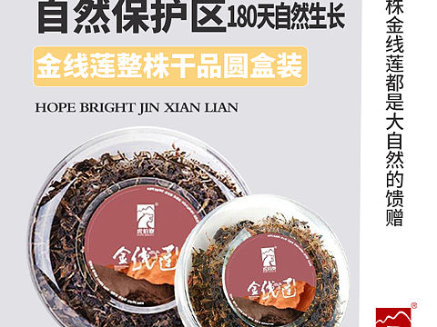 金线莲茶饮类海报