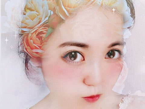 双重曝光·花仙子