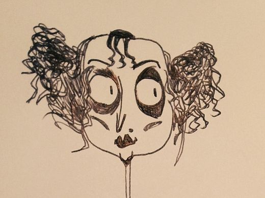 平常怪诞风格手绘习作