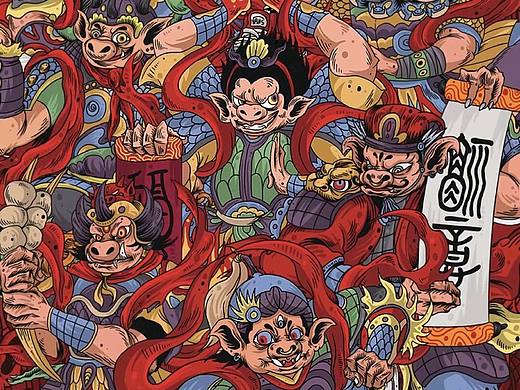 胭過云煙（個(gè)人主頁-ZMzYxMDgyMzY=） - 新銳潮流插畫 - 站酷設(shè)計(jì)師林子健原創(chuàng)素材 - 站酷ZCOOL