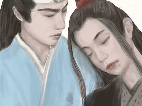 同人圖 陳情令 忘羨（個(gè)人主頁-ZMzgyMjAyMDQ=） - 創(chuàng)作習(xí)作 - 站酷設(shè)計(jì)師瑞拉vike原創(chuàng)素材 - 站酷ZCOOL