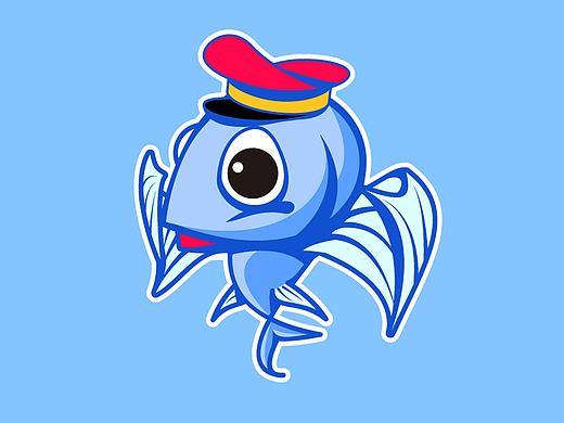 飞鱼吉祥物（个人主页-ZMTk3MzI1MDg=） - IP形象 - 站酷设计师Roy_G原创素材 - 站酷ZCOOL