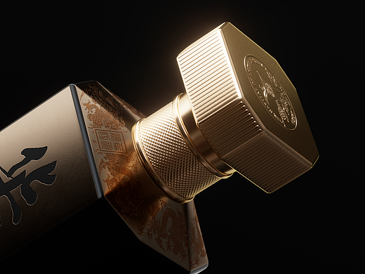 白酒产品表现渲染