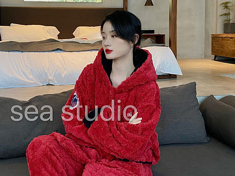 家居服睡衣女装网红风轻熟酒店风/ 淘宝