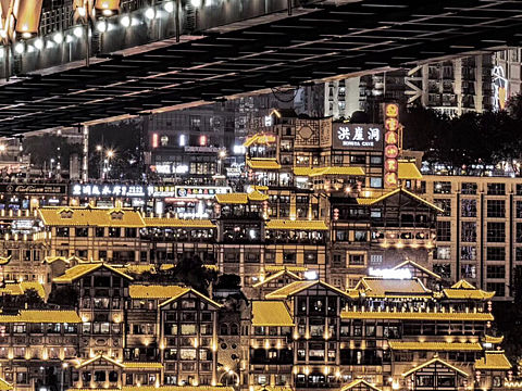 夜游重庆