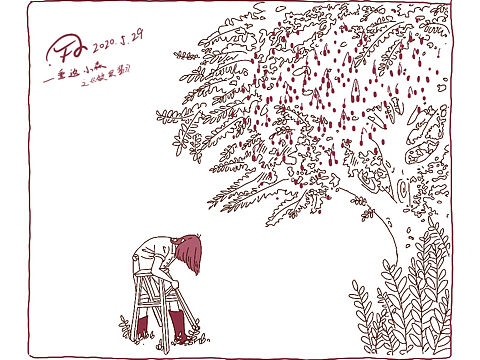 挑战画画100天day2（个人主页-ZNDUwODMxMTY=） - 创作习作 - 站酷设计师Fan仙仙原创素材 - 站酷ZCOOL