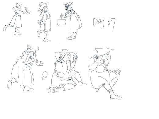 #速写六十天挑战赛#day57@速写班长