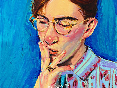 油画棒人物练习