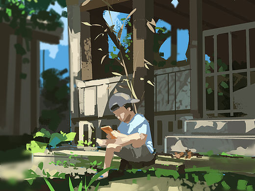 几张一小时速涂练习