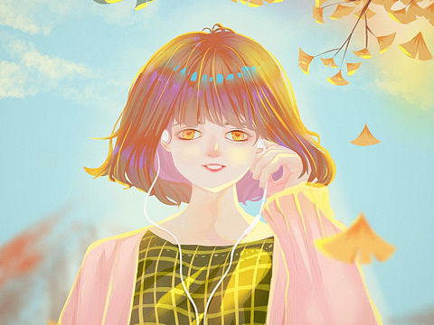 银杏树下：（个人主页-ZNTY0ODU1ODg=） - 创作习作 - 站酷设计师phsspc古力原创素材 - 站酷ZCOOL