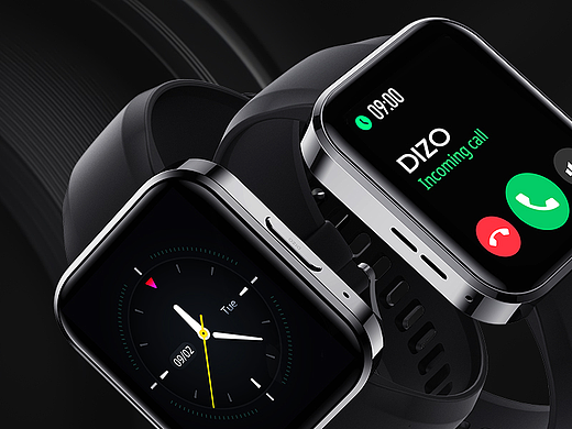 DIZO Watch D Talk 智能手表产品站设计