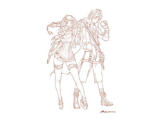 線稿17（個人主頁-ZNTkyODMwMzI=） - 創(chuàng)作習作 - 站酷設計師楓葉的小畫室原創(chuàng)素材 - 站酷ZCOOL