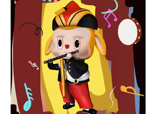 Labubu艺术系列（个人主页-ZNjAzNjQ4NzI=） - 创作习作 - 站酷设计师HelloKerry原创素材 - 站酷ZCOOL