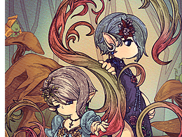 【procreate|FF14|拉拉肥】?jī)芍痪b火腿腸