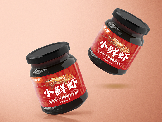 虾酱包装设计