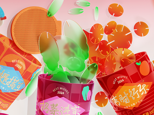 永生盆栽 | 新年包装礼盒设计
