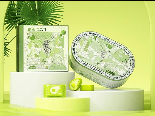 嘉禾月品牌全案升级：来一抹清新的绿！