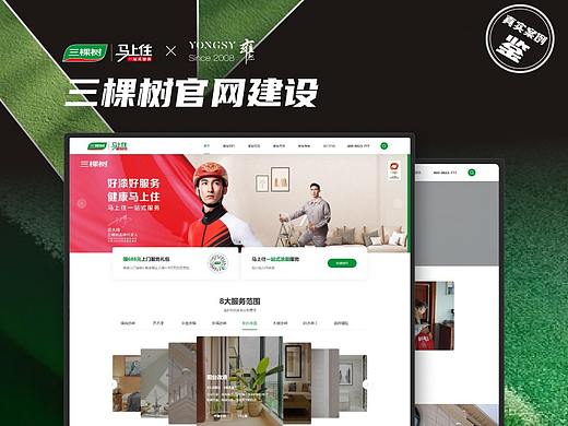 【上海雍熙YONGSY】高端网站设计：三棵树官网建设