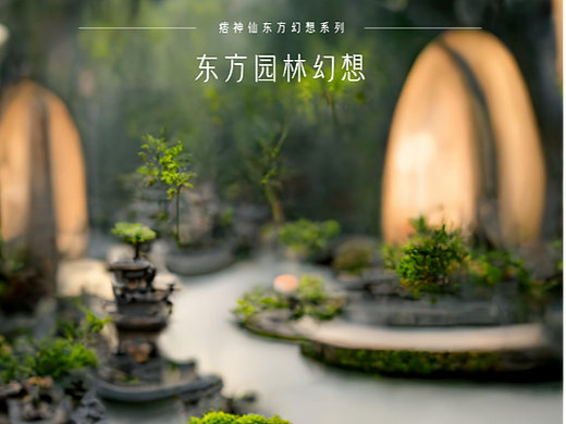 过雨园林绿渐浓《东方园林幻想》