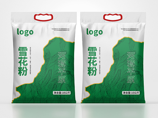 河套平原 雪花粉