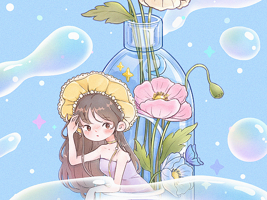 瓶中少女