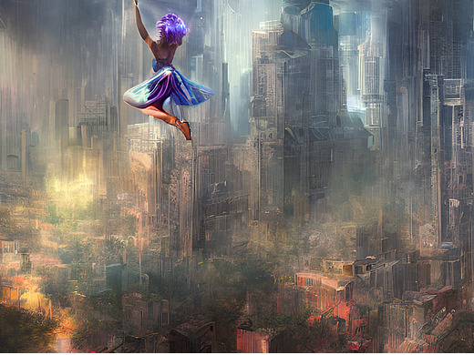 #AI创作实验室#坠入赛博（个人主页-ZNjI5ODI4Mjg=） - AI作品 - 站酷设计师Z709924031原创素材 - 站酷ZCOOL