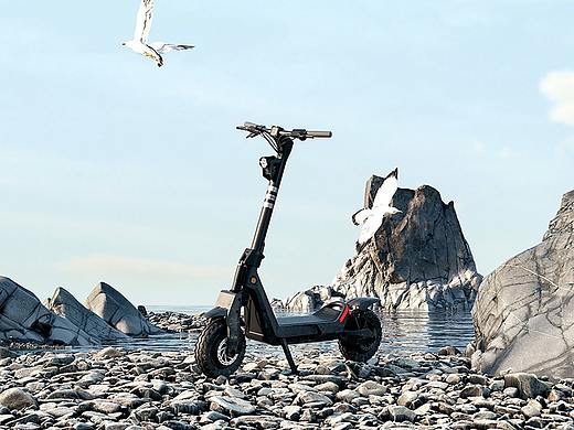 欧凯滑板车场景渲染