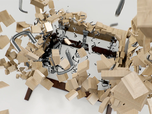 LAZBOY功能沙发拆分三维视频