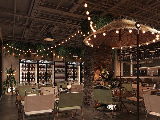 清吧——白龙马悦悦效果图（个人主页-ZNjY0NDEzOTY=） - 商业空间设计 - 站酷设计师效果图白龙马悦悦原创素材 - 站酷ZCOOL