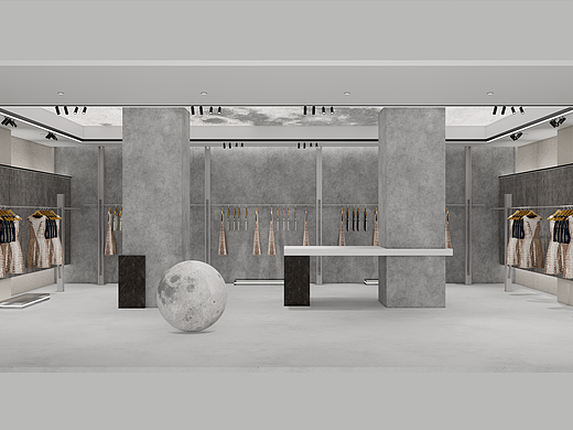 空间设计男女装实体店装修效果图（个人主页-ZNjg1NDU4Njg=） - 商业空间设计 - 站酷设计师shi_neyang_ok原创素材 - 站酷ZCOOL