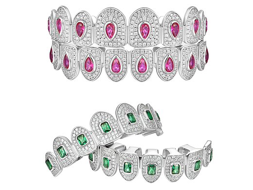 珠宝牙套精修白底图（个人主页-ZNjA3MTAzODA=） - 修图/后期 - 站酷设计师石榴姐w原创素材 - 站酷ZCOOL