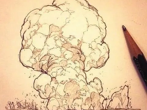 怎么画好爆炸效果？爆炸的画法参考！
