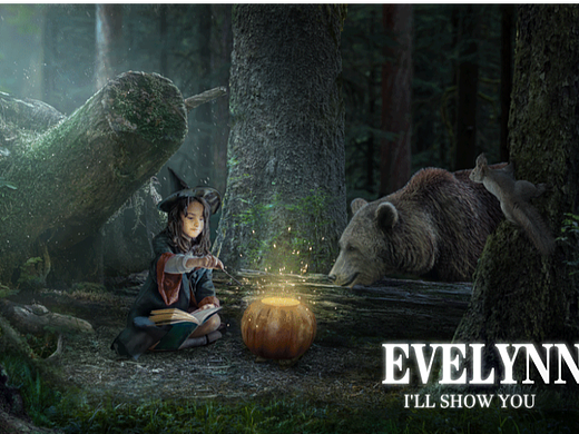 《魔法女孩》——PS合成作品