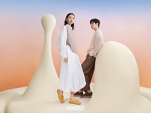 女鞋形象｜森达｜温柔的可可鞋