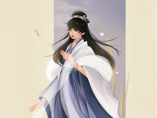 站在云端下