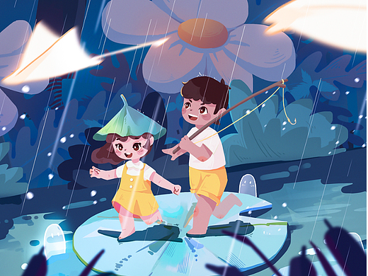 场景练习 | 雨天