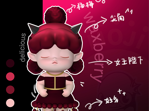 爱尔芙水果系列盲盒产品
