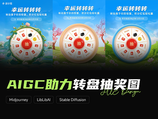 MJ & SD，解锁 转盘抽奖 界面设计新思路