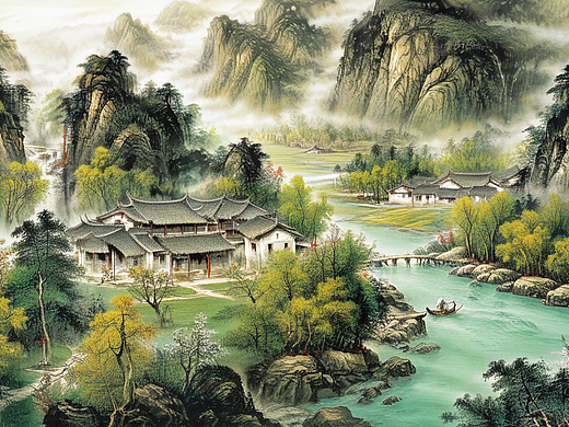 诗意山水间