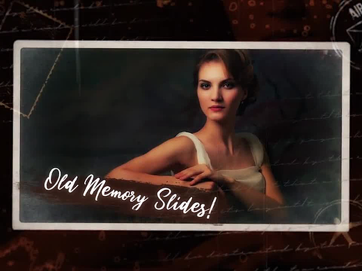 PR模板 | 柔和漏光胶片颗粒文本动画时尚过渡效果复古