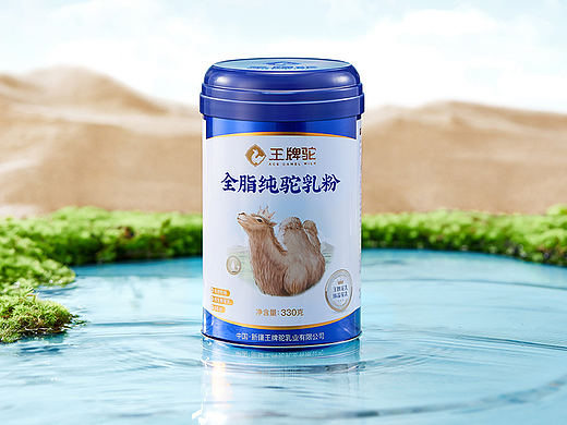 王牌驼奶老年人奶粉平面拍摄
