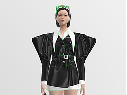 虚拟服装一原创服装设计2D转3D新尝试