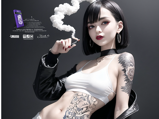 国产AI人工智能做的产品宣传图