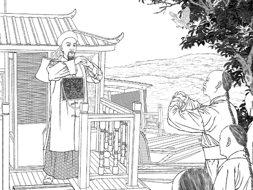 纪保超插画设计《左宗棠》——【中华先贤人物故事汇】