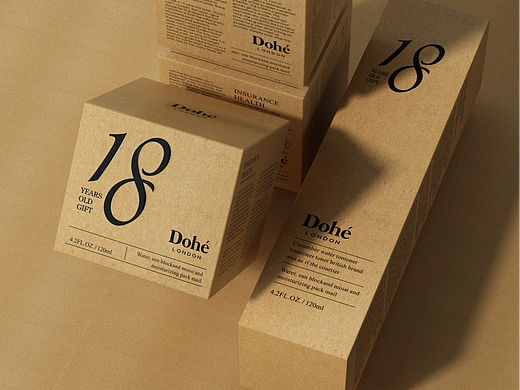 DOHE 化妆品品牌包装设计