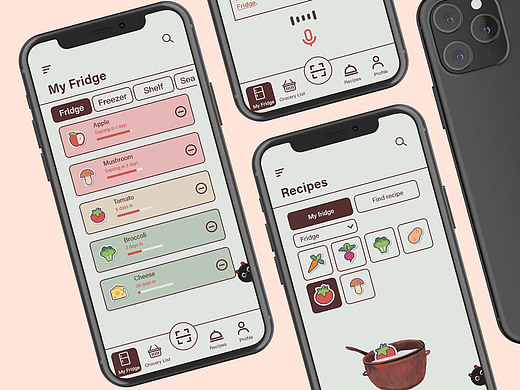Easy Fridge-冰箱食材管理APP设计